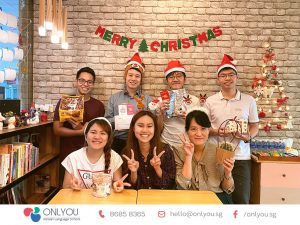 Celebrate christmas at ONLYOU Korean Language School