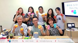 korean class activity - Shopping in class, speak in korean to buy and sell products.