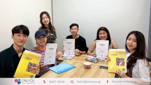 Students completed Korean beginner 2 class - onlyou korean language school