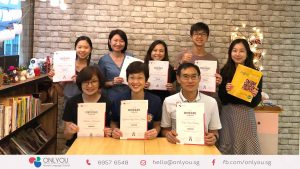 Korean classes - course completion, beginner