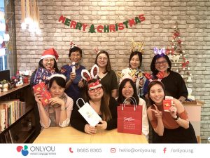 Celebrate christmas at ONLYOU Korean Language School