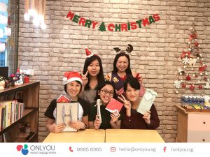 Celebrate christmas at ONLYOU Korean Language School