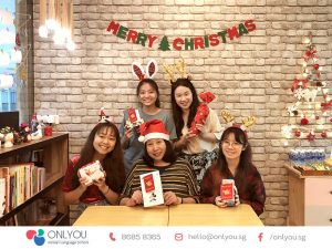 Celebrate christmas at ONLYOU Korean Language School