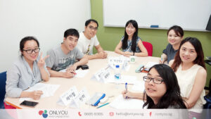 Korean class students - ONLYOU Korean Language School