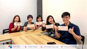 korean classes calligraphy activity in onlyou korean singapore