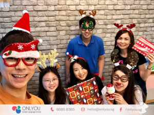 Celebrate christmas at ONLYOU Korean Language School