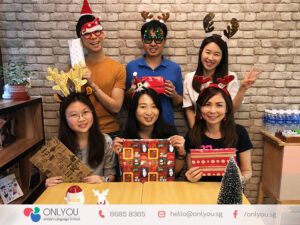 Celebrate christmas at ONLYOU Korean Language School