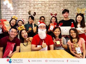 Celebrate christmas at ONLYOU Korean Language School