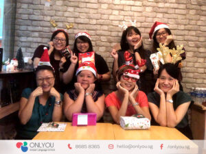 Celebrate christmas at ONLYOU Korean Language School