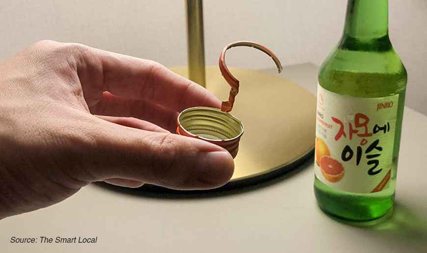 Bottle Cap Flick Game