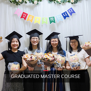 Students graduated from our master course
